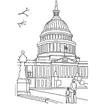 historic patriotic coloring pages