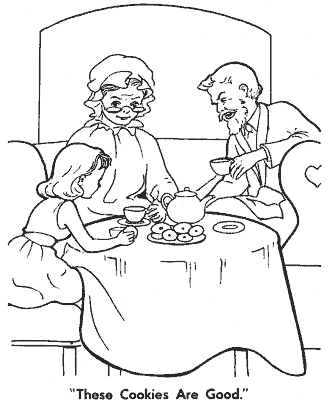 little red riding hood coloring page