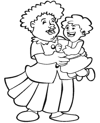 mother´s day coloring pages