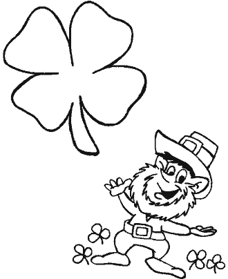 st patricks day preschool coloring pages