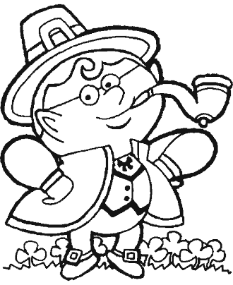 st patricks day preschool coloring pages