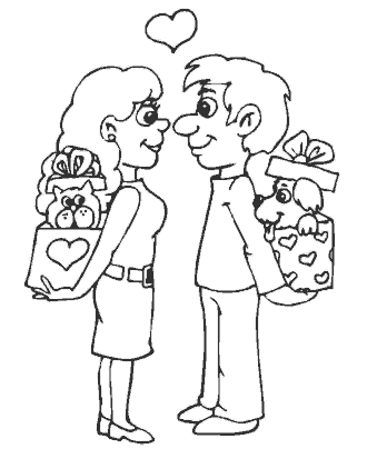 cupid coloring pages