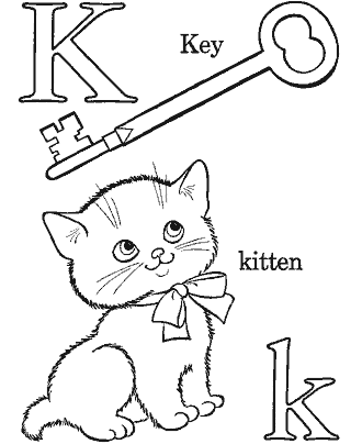 printable alphabet coloring page