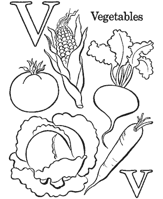 alphabet coloring page to print and color