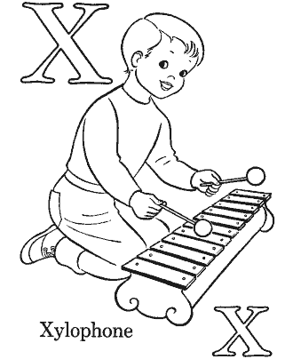 alphabet coloring pages worksheets