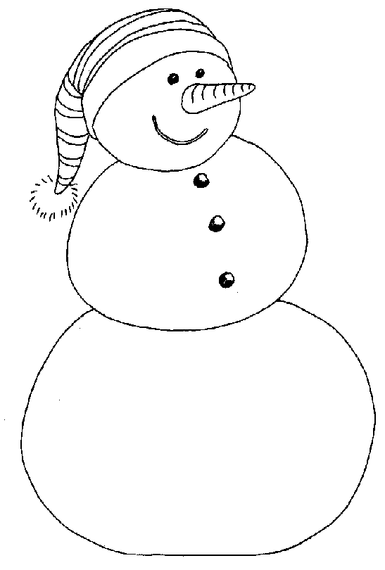 Printable Christmas coloring pages 09