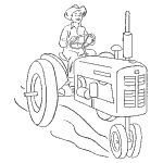 farm coloring pages to print and color