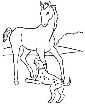 life on the farm coloring page