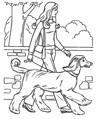 animal coloring pages for girls