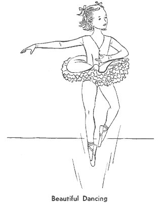 Ballet Coloring Pages for Girls