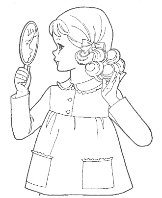 School Coloring Pages for Girls